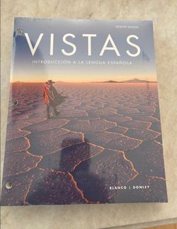 Vistas Spanish Book