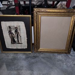26x38 Frame And Egyptian Art