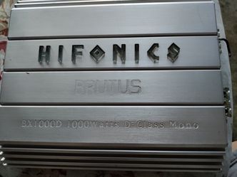 Brutus BX1000D 1000Watts D-Class Mono