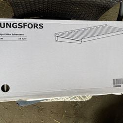 Wall Shelf - KUNGSFORS IKEA STAINLESS STEEL SHELVES