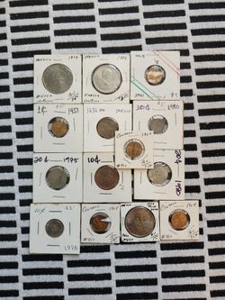 Monedas mexicanas