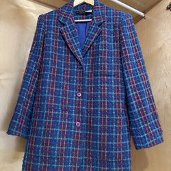 Vintage Palmer E Palmer Australia Women’s Tweed Blazer – Size S