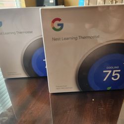 2 Nest WIFI THERMOSTAT