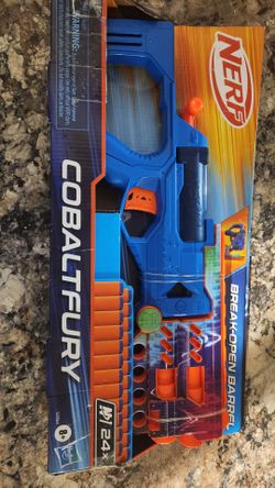 NERF Elite 2.0 Cobaltfury Dart Blaster with 24 Darts (F8274)