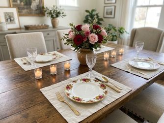 Vintage Royal Albert "Old Country Roses" Dinner Plates (10.25”) – Set of 4