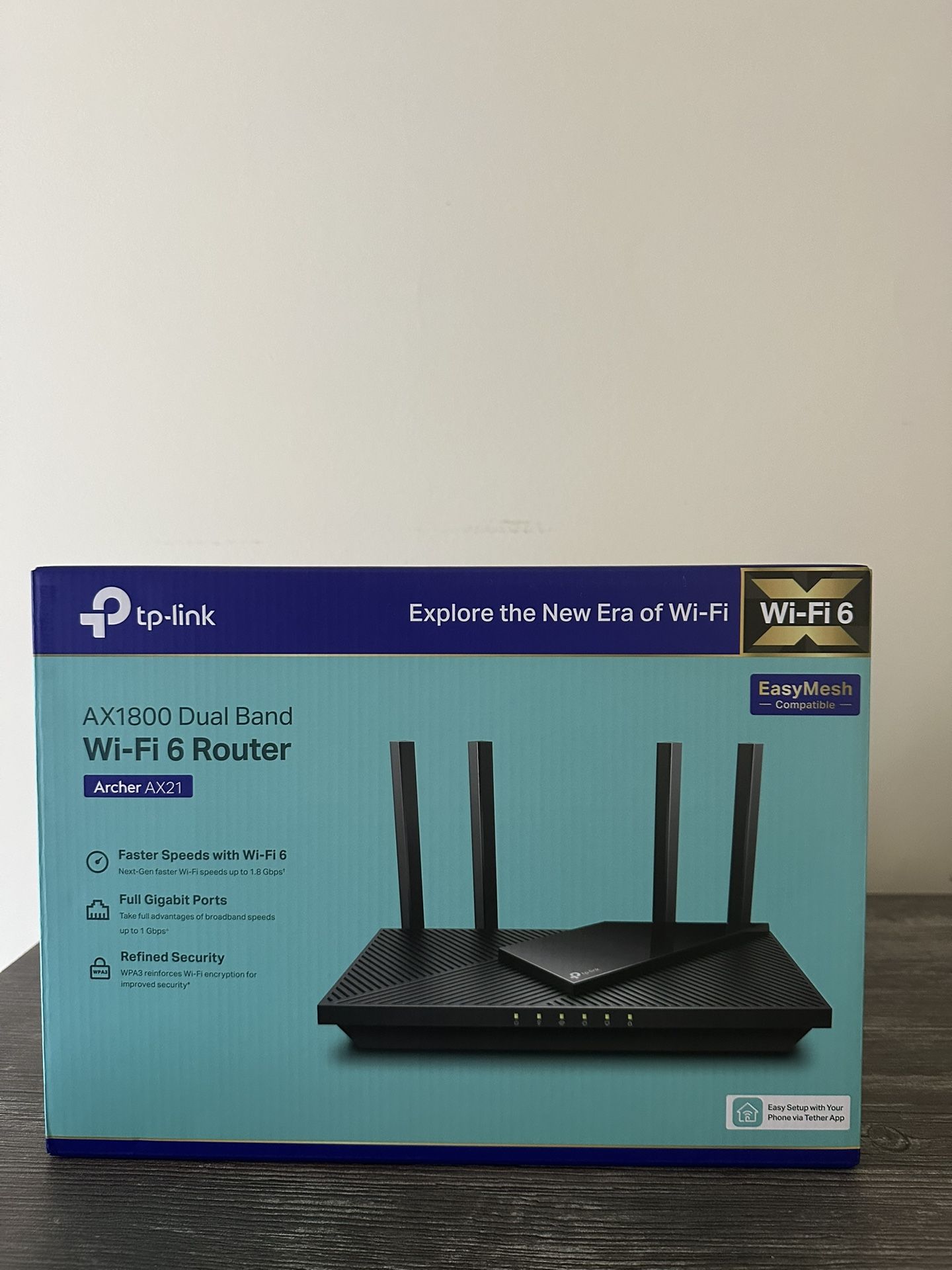 Dual Band WIFI6 router