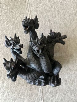 Five Headed Smoke Breathing Dragon Incense Cone Burner