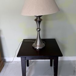 🔥 $25 – Solid Wood Side Table – Moving Sale