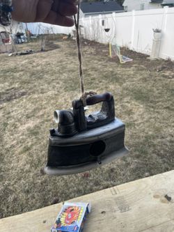 Bird House Shape Of Vintage Iron