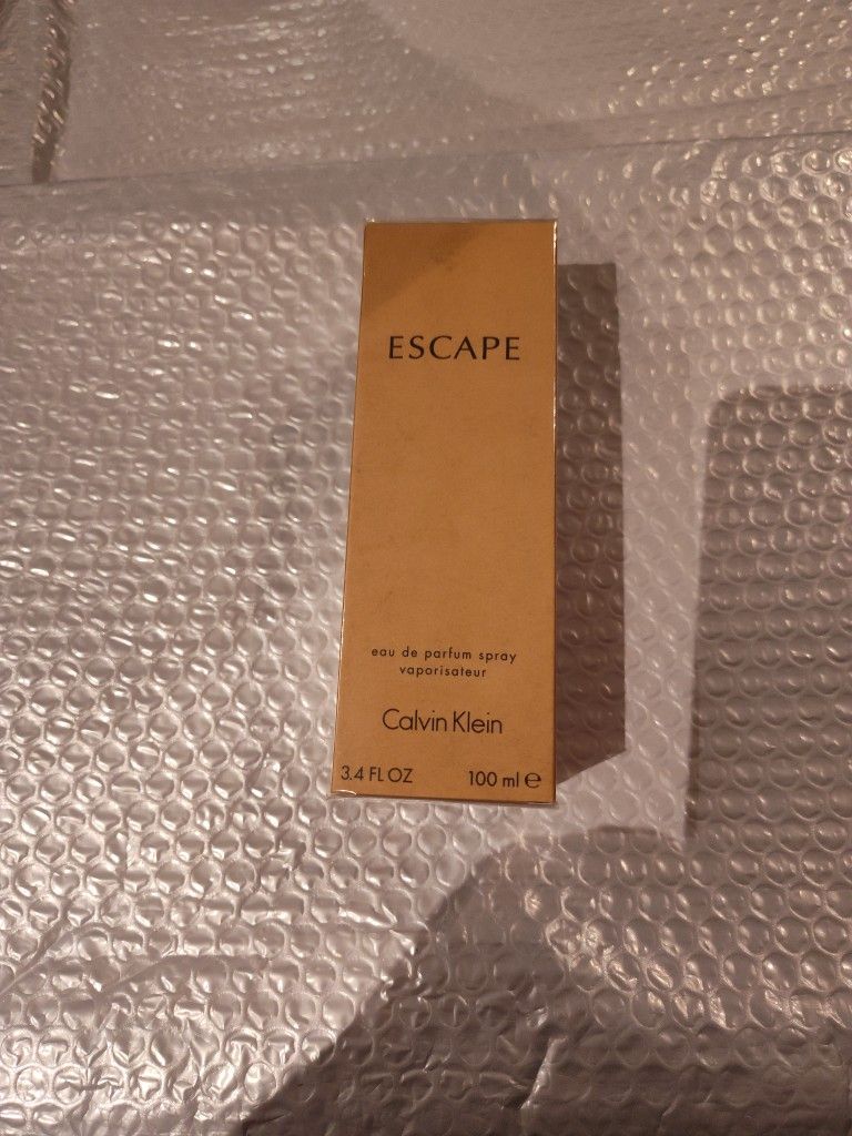 Calvin Klein Escape Parfum 3.4 Oz New