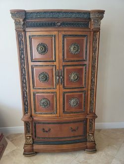 FREE FREE Armoire Hutch Bar Chest