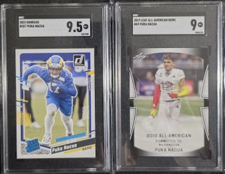 Luka Nacua Graded Rookie Cards ×4