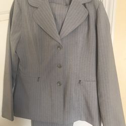 Lady’s Gray Suit