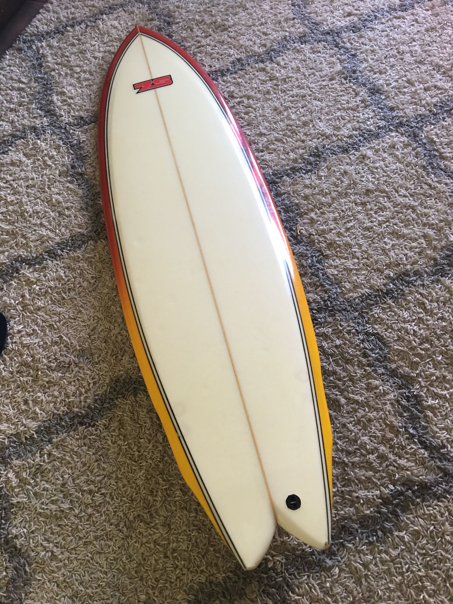 7S 6’2” super fish surfboard great shape ready to surf