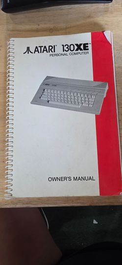 Atari, 130XE personal computer owners manual