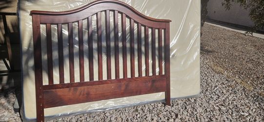 Wooden Crib/Full Size Headboard 