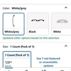 safer grip shower suction cup mount handle 