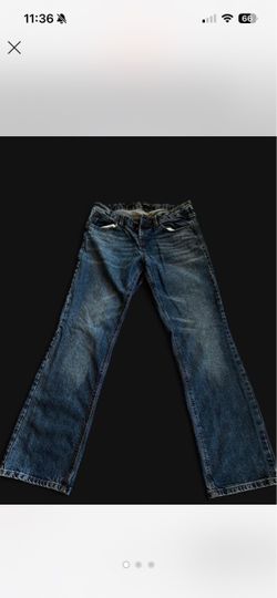 Dark Wash Straight Leg Jeans