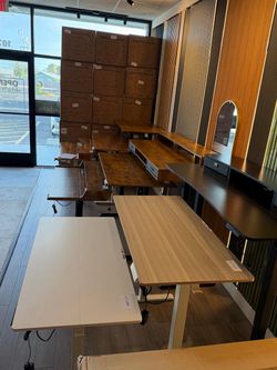 Brand new standing desks, mini size and style available in stock