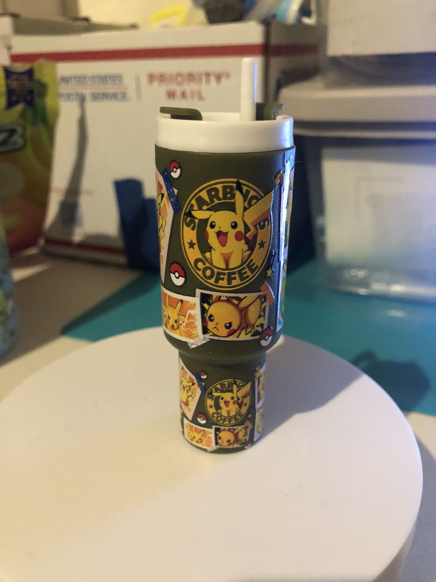 Pikachu Mini Tumbler Keychain