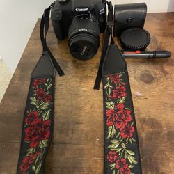 Canon  EOS 4000D Camera With Flower Strap 