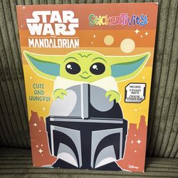 Star Wars activity book, including stickers
