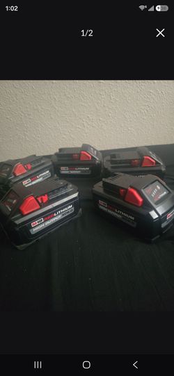 Milwaukee 6.0 batteries