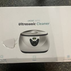 Ukoke 3800S Ultrasonic jewelry Cleaner Retainer Cleaner Eyeglasses Cleaner Denture Cleaner 