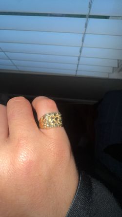 14KT Nugget Ring