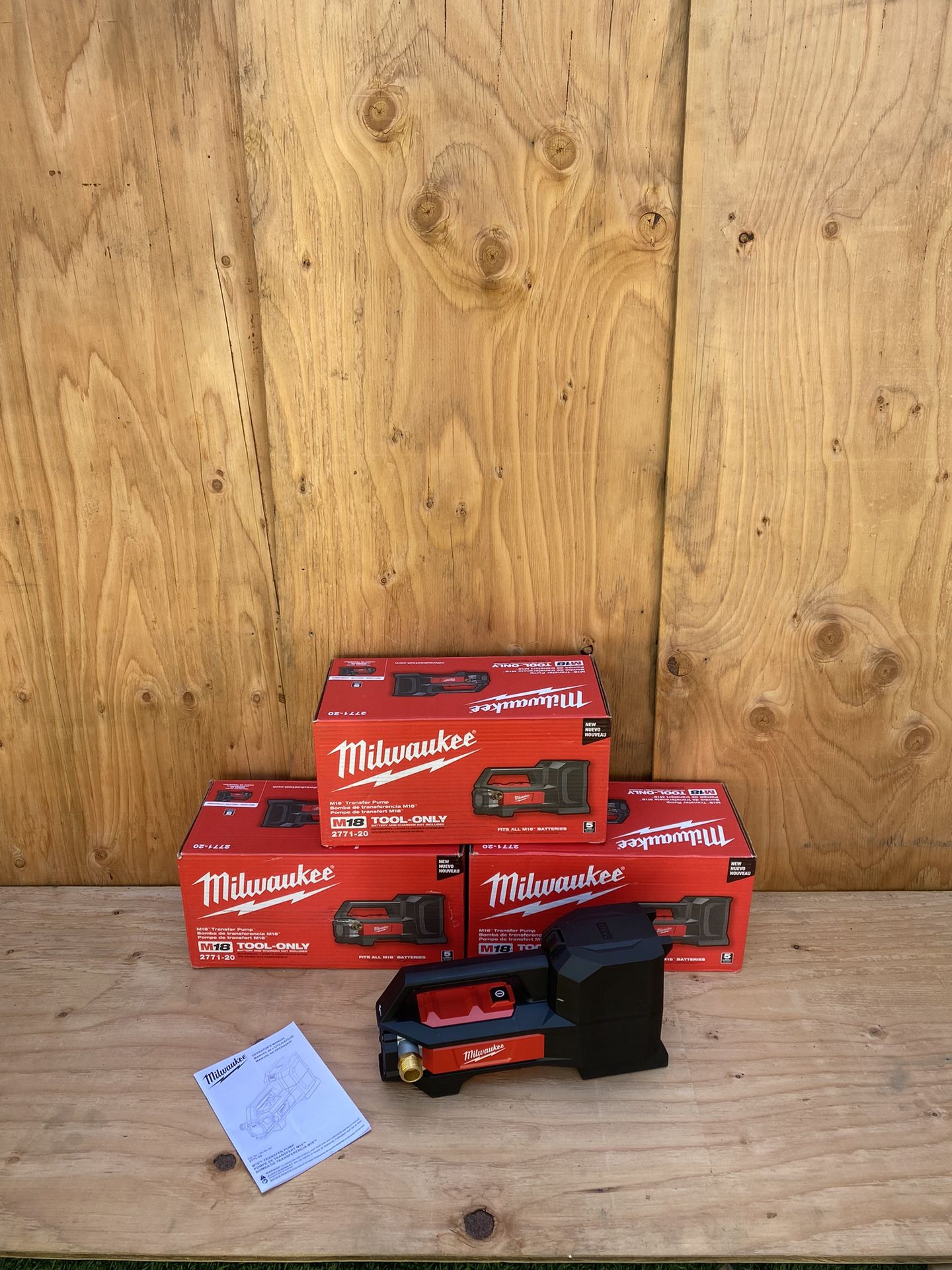 Milwaukee M18 Transfer Pump Model 2771-20 (Tool Only)