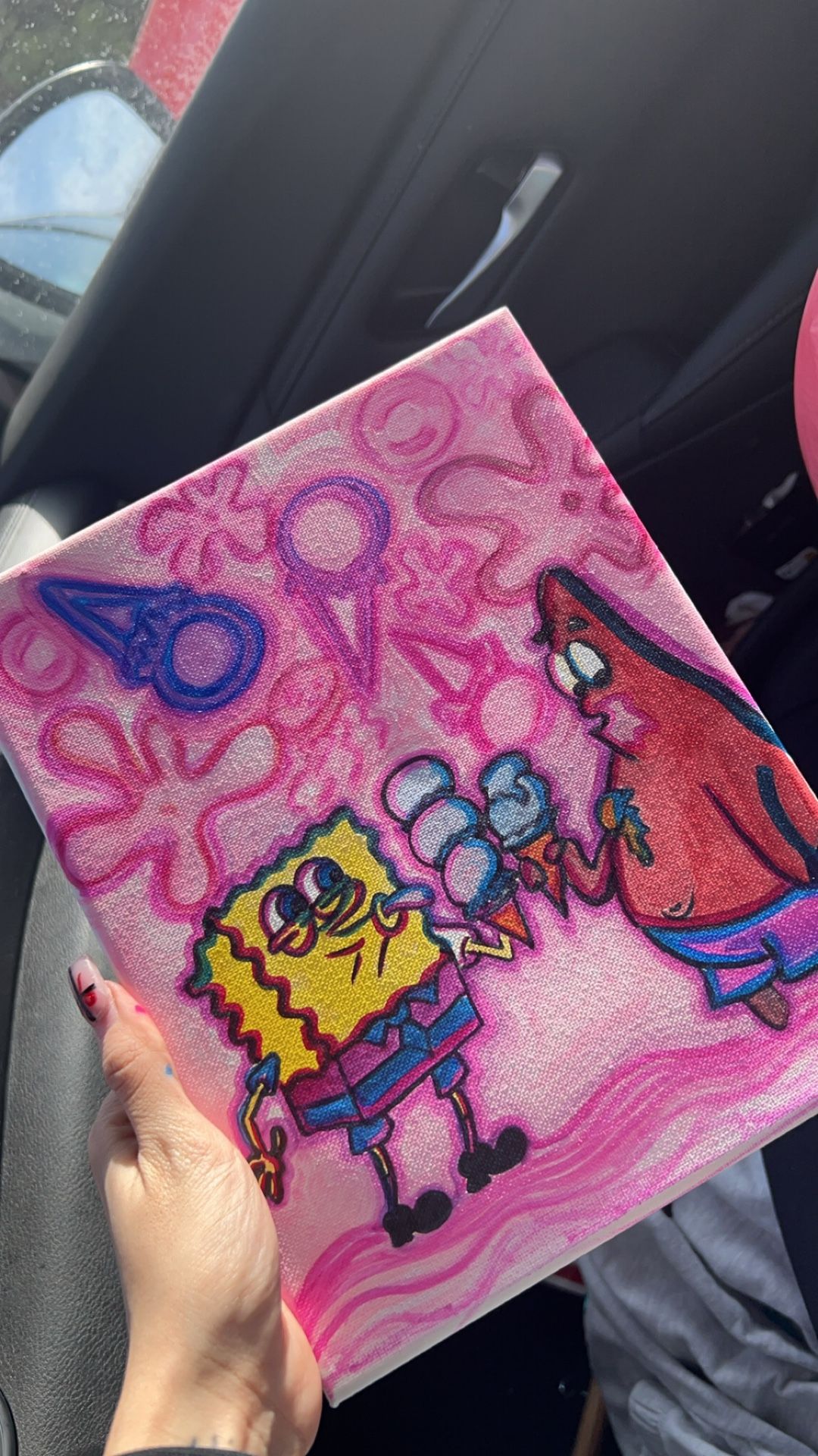 Spongebob Painting By Me