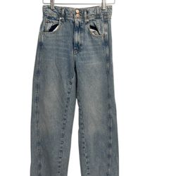 Free People Aster high-rise straight-leg jeans size 26