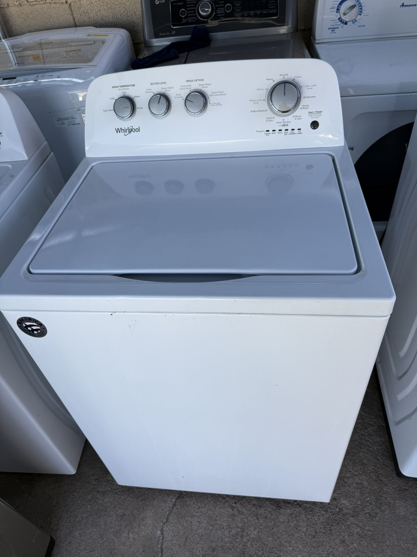 Whirlpool Washer He 3.8 Cuft Large Capacity