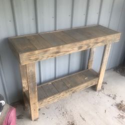 Sofa Bench? Any Kind Of Table you want It to be . Built by me.