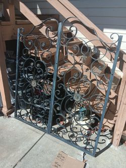 Steel iron Gates