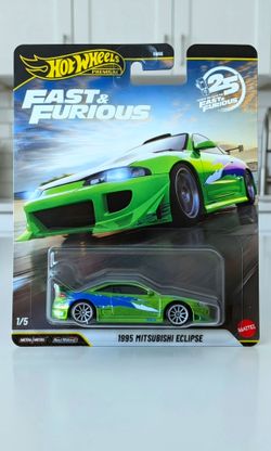Hot Wheels 1995 Mitsubishi Eclipse Fast & Furious  CHASE