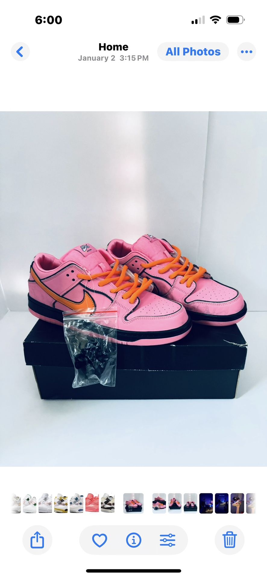 Power Puff Girls, X Nike Sb Dunks NO BOX