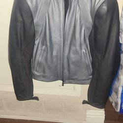 New Dainese Vented Leather Motorcycle Jacket.
