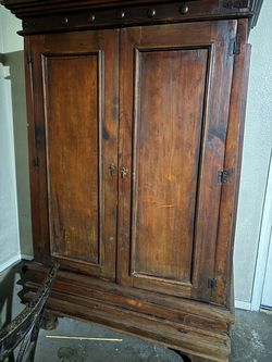 Vintage wardrobe closet