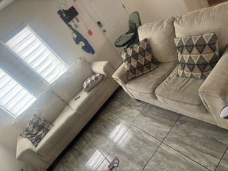 Sofa and Love seat