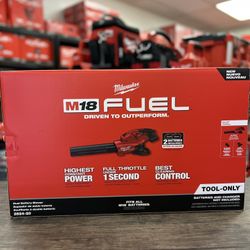 Milwaukee M18 Fuel Dual Power Blower Tool Only 