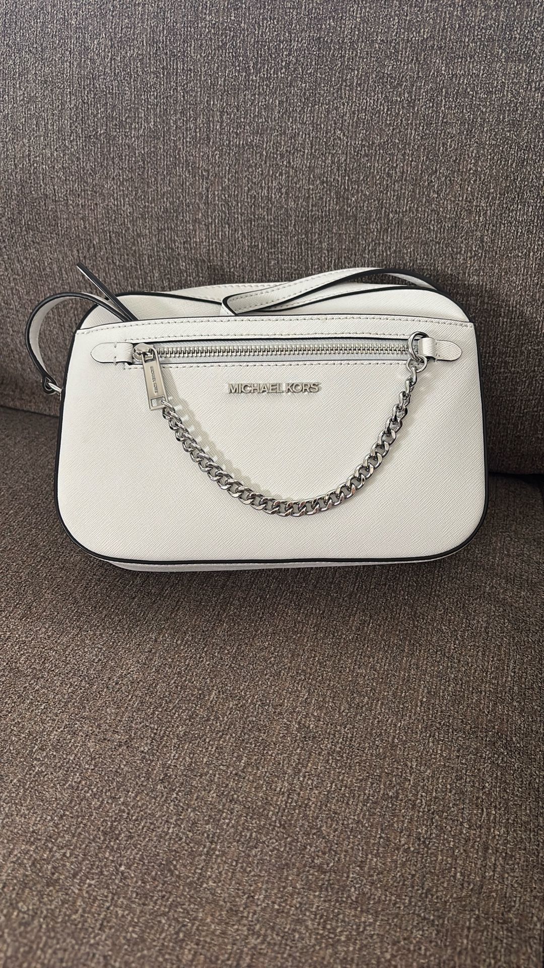 Michael Kors White Crossbody