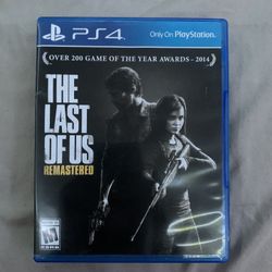 The Last Of Us. Ps4 Game 