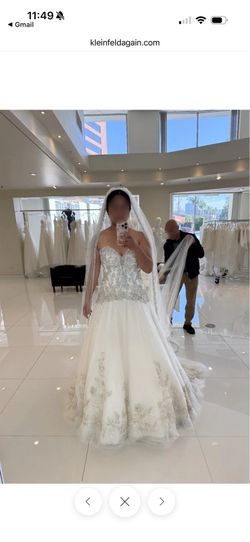 Le Marriage Couture BEADED SWEETHEART BALL GOWN WEDDING DRESS WITH TUTU
