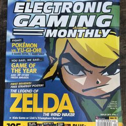  Electronic Gaming Monthly EGM 165 April 2003 The Legend Of Zelda Wind Waker 