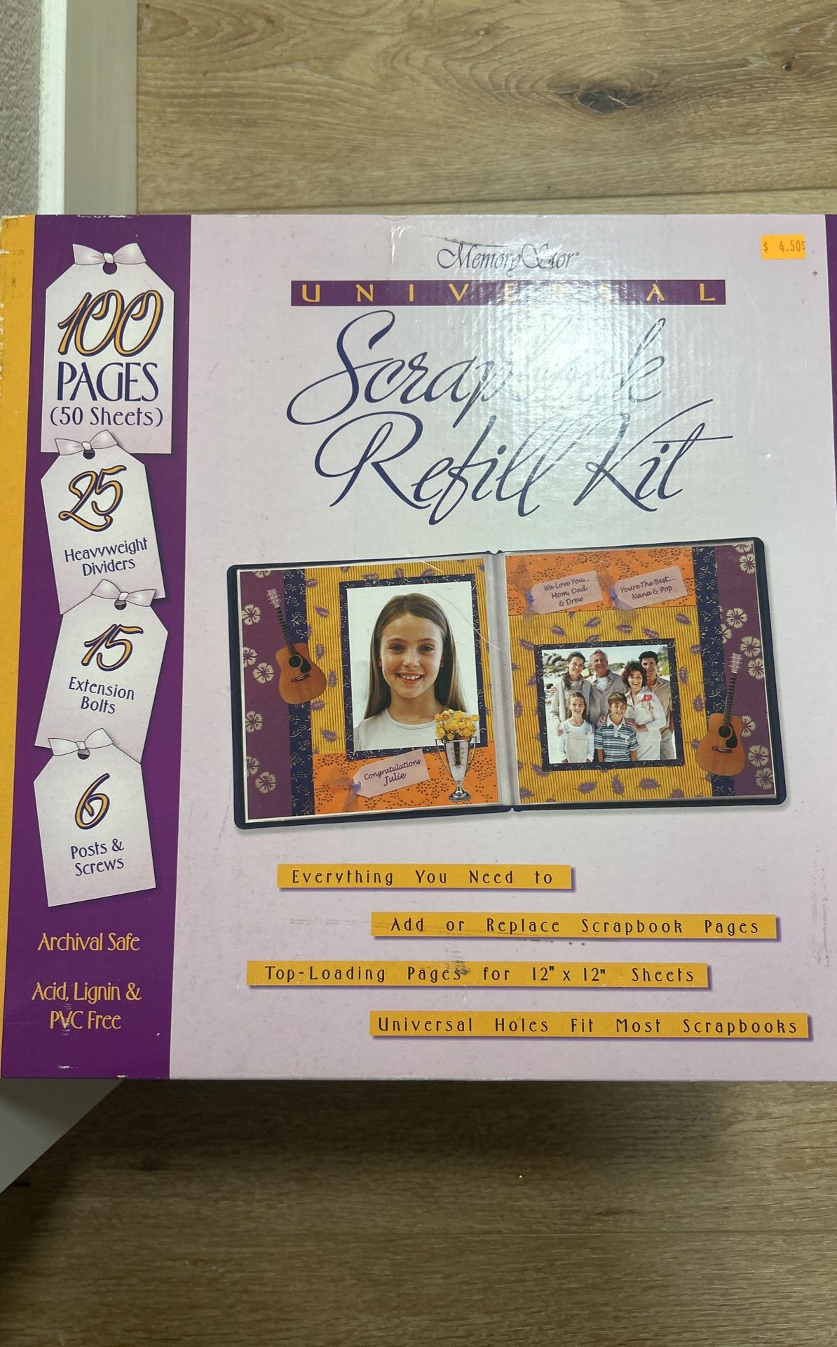 Scrapbooking Refill Kit