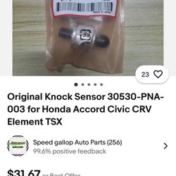 Honda s2000 OEM Knock Sensor 