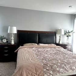 Bed Frame With Headboard (King)