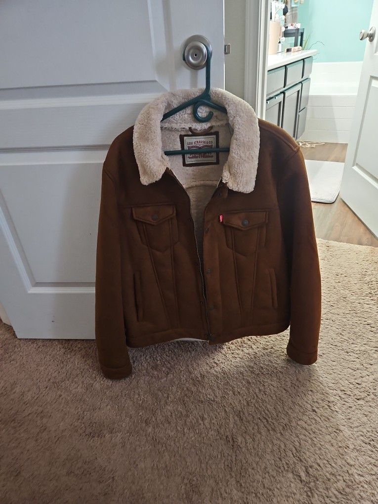 Levi Suede Jacket Never Worn