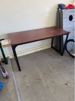 Office desk - Cherry